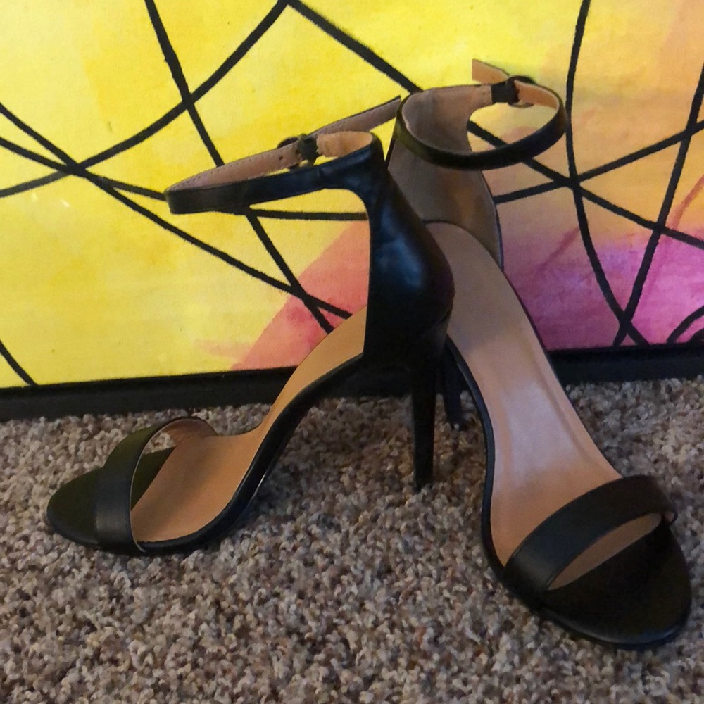 Strappy heels
